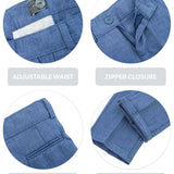 Boys Formal Suit 4 Piece Vest, Pants and Tie Dresswear Suit Set