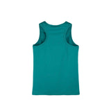 Girls' Soft Solid Cotton Blend Racerback Tank Top