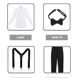 Boys Formal Slim Fit Boy 4-pcs Pant Set