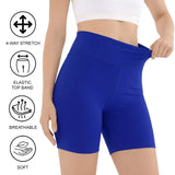 Lilax Girls High Waist Biker Shorts — Premium Soft 4-Way Stretch Yoga & Dance Athletic Shorts
