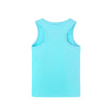 Girls' Soft Solid Cotton Blend Racerback Tank Top