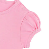 Baby Girls' Basic T-Shirt Short Sleeve Crewneck Tee
