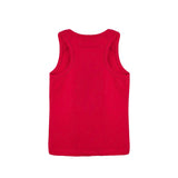 Girls' Soft Solid Cotton Blend Racerback Tank Top