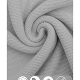 Cotton Knit Receiving Blanket