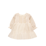 Baby Girl Dress Long Sleeve, Baby Princess Dress with Headband