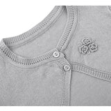 Baby Flower Detailed Buttoned Bolero Cardigan