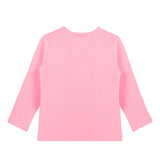 Little Girls Cotton Long Sleeve Basic Crewneck T-Shirt
