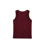 Girls' Soft Solid Cotton Blend Racerback Tank Top