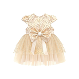 Baby Sparkling Polka Dot Tulle Dress Set