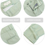 Boys Formal Suit 4 Piece Vest Pants and Tie Dresswear Set / 7-12 Years