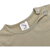 Baby Cotton Long Sleeve Basic Crewneck T-Shirt