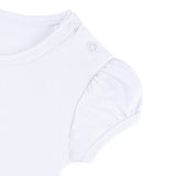 Baby Girls' Basic T-Shirt Short Sleeve Crewneck Tee