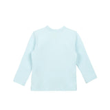 Baby Girls' Basic Long Sleeve Round Neck T-Shirt