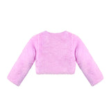 Girls' Bolero Cozy Faux Fur Jacket Shrug