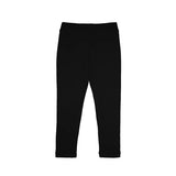 Big Girls Cotton Basic Mock-Neck Shirt & Leggings Set