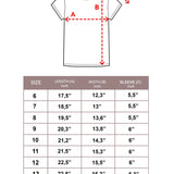 Girls' Basic Short Sleeve Round Neck Cotton T-Shirt