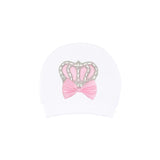 Baby Girl Newborn 4-Piece Cotton Jeweled Layette Set