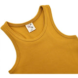 Girls' Soft Solid Cotton Blend Racerback Tank Top