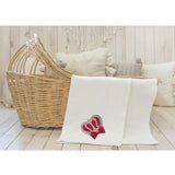 Soft Cotton Swaddle Receiving Blanket for Newborn Baby Boy's Crown Jewels 34 X 30
