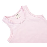 Girls' Soft Solid Cotton Blend Racerback Tank Top / 8 to 10 Years