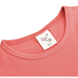 Girls' Basic Cotton T-Shirt  Short Puff Sleeve Crewneck / Toddler