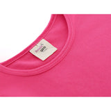 Baby Girls' Basic T-Shirt Short Sleeve Crewneck Tee