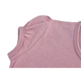 Girls' Basic Cotton T-Shirt  Short Puff Sleeve Crewneck / Toddler