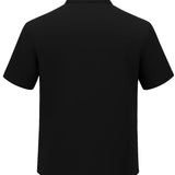 Lilax Boys Classic Short Sleeve Button Down Casual Solid Dress Shirt