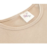 Baby Cotton Puff Sleeve Basic Crewneck T-Shirt