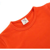 Little Girls Cotton Long Sleeve Basic Crewneck T-Shirt