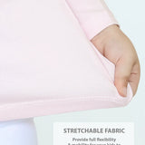 Little Girls Cotton Long Sleeve Basic Crewneck T-Shirt