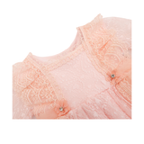 Baby Girls' Lace Floral Embroidered Dress