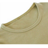 Baby Girls' Basic T-Shirt Short Sleeve Crewneck Tee