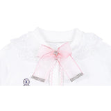 Newborn Baby 3-Piece Cotton Jeweled Layette Set