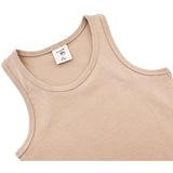 Girls' Soft Solid Cotton Blend Racerback Tank Top