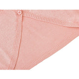 Baby Flower Detailed Buttoned Bolero Cardigan
