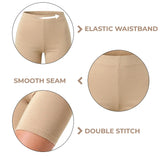 Girls' Soft Stretch Bike Shorts | Elastic Waist | Cotton Blend | Toddler & Kids Sizes 2T–12Y