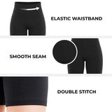 Lilax Girls High Waist Biker Shorts — Premium Soft 4-Way Stretch Yoga & Dance Athletic Shorts