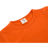 Girls' Basic Short Puff Sleeve Cotton T-Shirt and Leggings Set