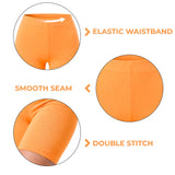Girls' Soft Stretch Bike Shorts | Elastic Waist | Cotton Blend | Toddler & Kids Sizes 2T–12Y