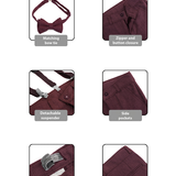 Boys Formal Slim Fit Boy 4-pcs Pant Set