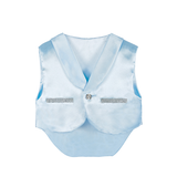 Newborn Baby Cotton 5-Piece Satin Detailed Take Me Home Set