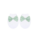 Newborn Baby 4-Piece Cotton Jeweled Layette Gift Set