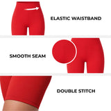 Lilax Girls High Waist Biker Shorts — Premium Soft 4-Way Stretch Yoga & Dance Athletic Shorts