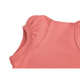 Baby Cotton Puff Sleeve Basic Crewneck T-Shirt