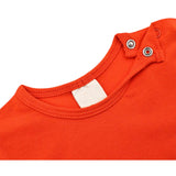 Baby Girls' Basic Long Sleeve Round Neck T-Shirt