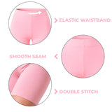 Girls' Soft Stretch Bike Shorts | Elastic Waist | Cotton Blend | Toddler & Kids Sizes 2T–12Y