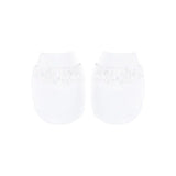 Newborn Baby 3-Piece Cotton Jeweled Layette Set