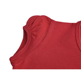 Baby Cotton Puff Sleeve Basic Crewneck T-Shirt