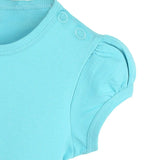 Baby Girls' Basic T-Shirt Short Sleeve Crewneck Tee
